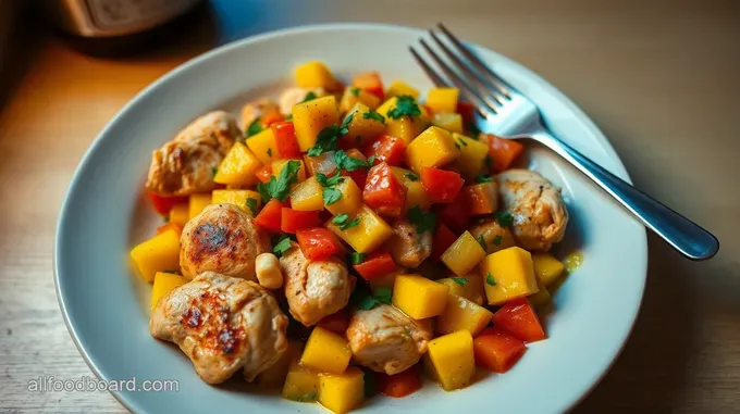 Chicken with Mango Salsa: A Tropical Delight