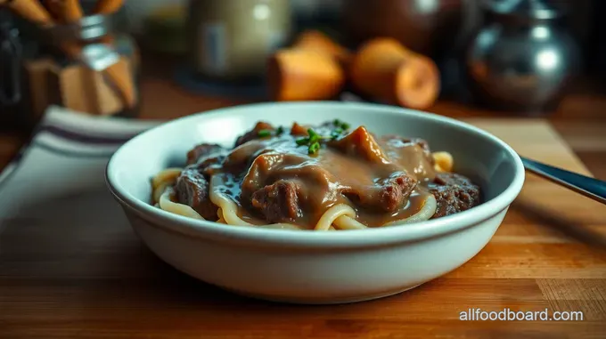 Classic Swiss Steak with Rich Brown Gravy