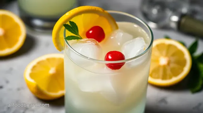 Classic Tom Collins: A Refreshing Citrus Delight
