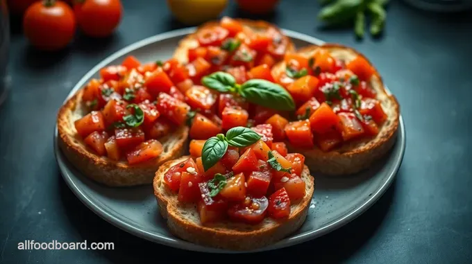 Classic Tomato Bruschetta