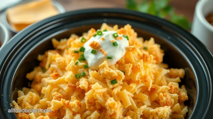 Creamy Funeral Potatoes in a Crock Pot