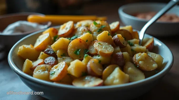 Crispy Garlic Smashed Fingerling Potatoes