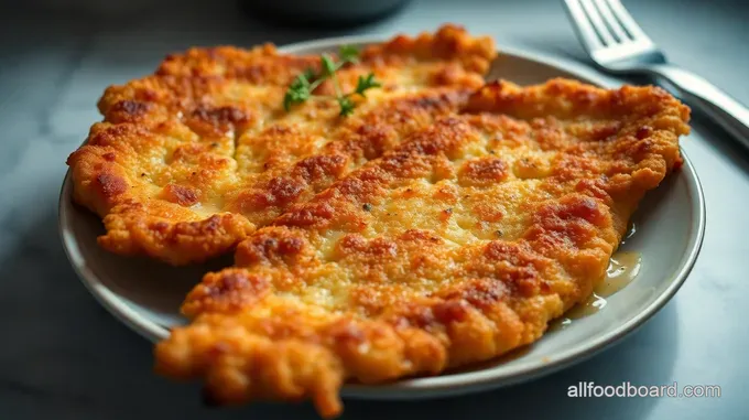 Crispy Golden Wiener Schnitzel