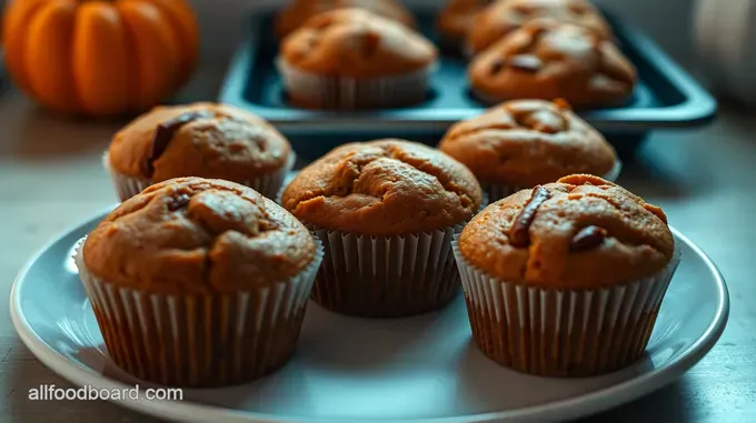 Delicious Pumpkin Cake Mix Muffins