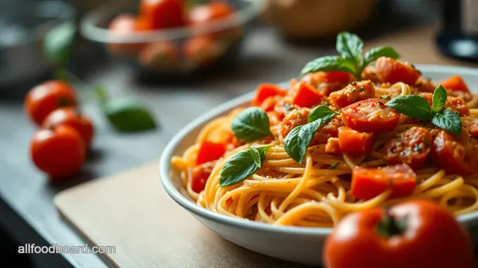 Fresh Tomato Basil Pasta