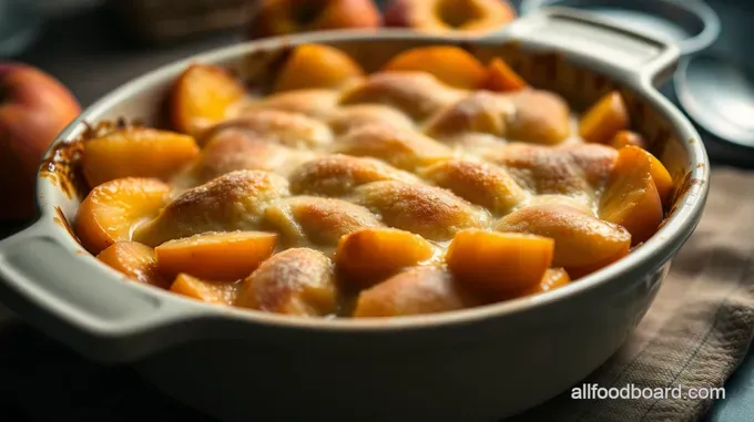 Georgia Peach Cobbler: Sweet Simplicity