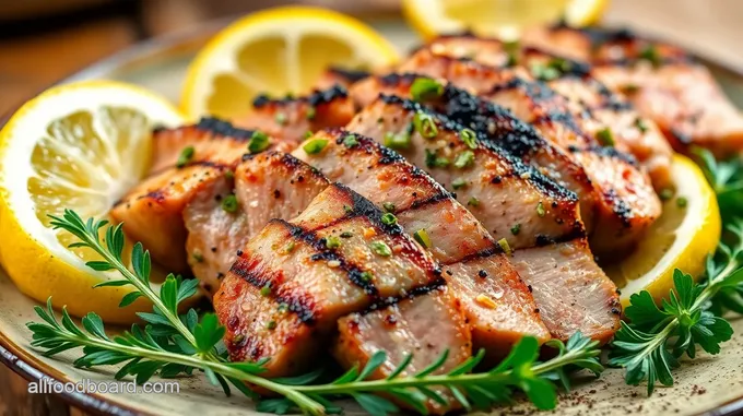 Grilled tuna ancient greek food: 5 Easy Steps for a Delicious Meal!