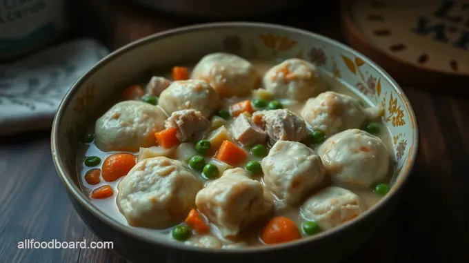 Hearty Chicken and Dumplings: A Comforting Classic