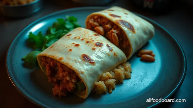 Homemade Taco Bell Beefy Melt Burrito