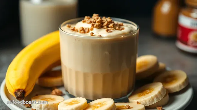 Nutty Banana Boost: Peanut Butter Banana Protein Shake