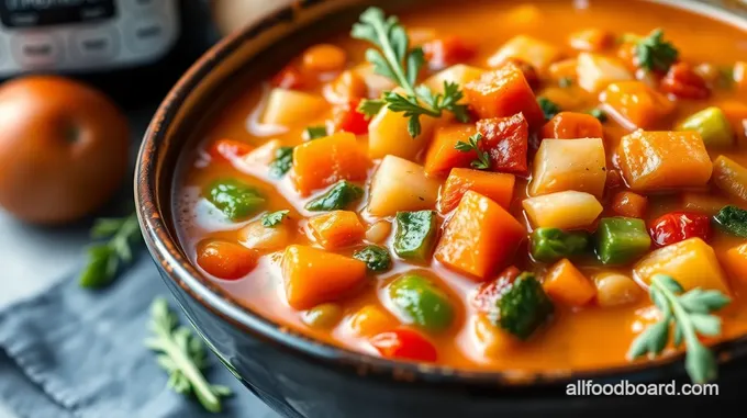 Olena’s Real Food Instant Pot Vegetable Soup