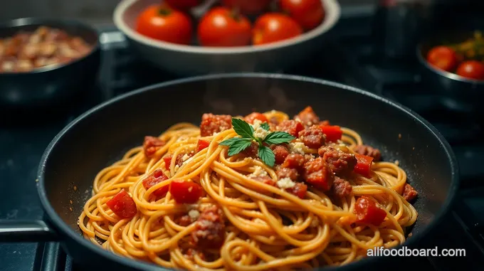 One-Pan Skillet Spaghetti: Quick & Delicious