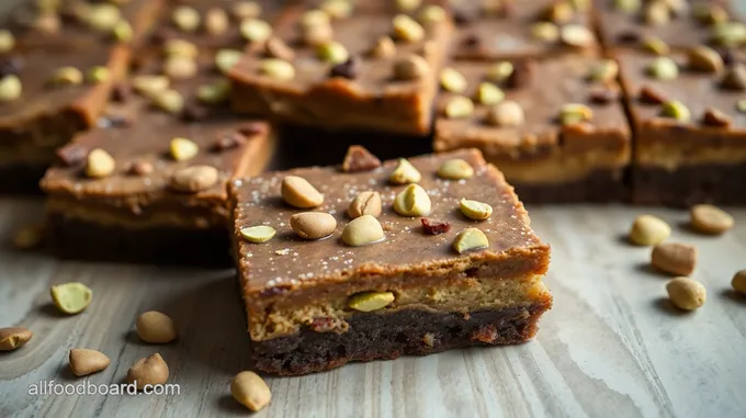 Pistachio Brookies