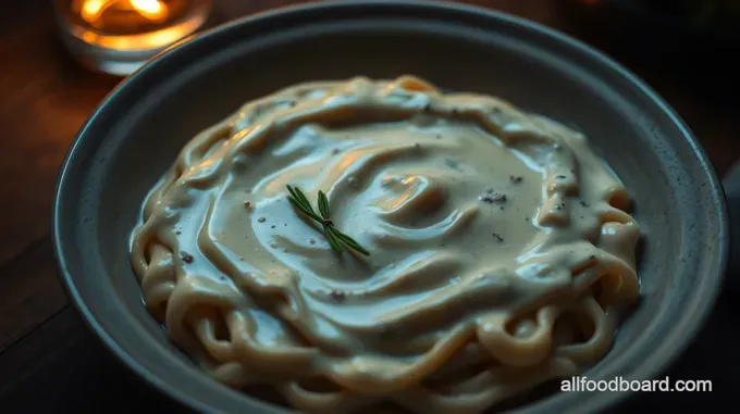Rich and Decadent Creamy Truffle Sauce
