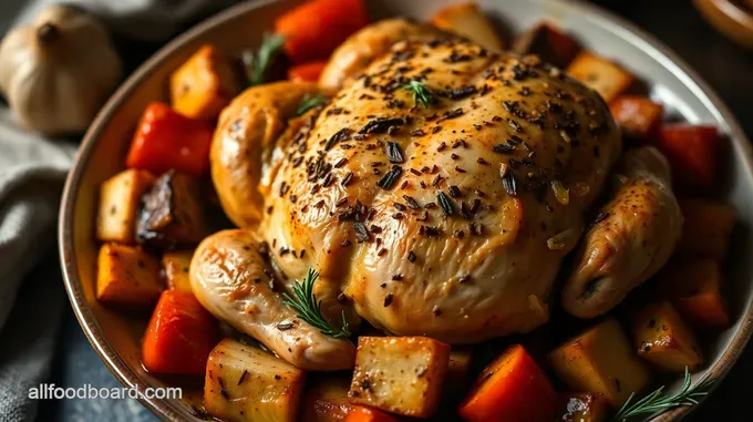 Savory Herb-Roasted Chicken with Vegetables