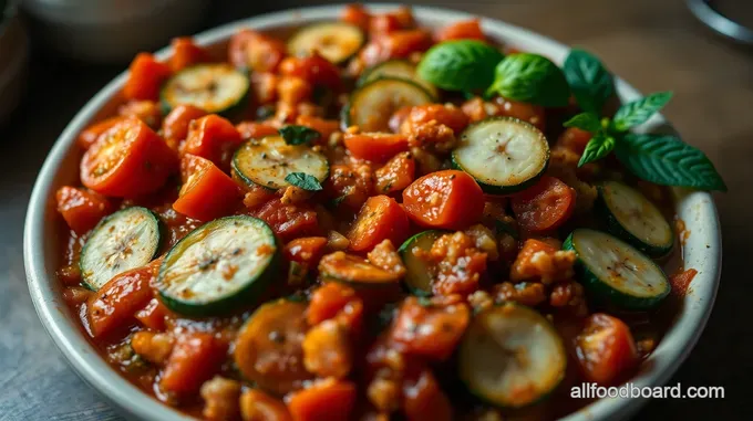 Savoury Summer Squash and Tomato Casserole Delight