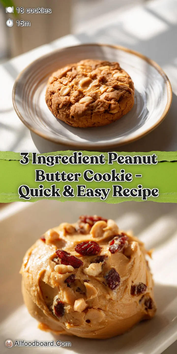 Close-up reveals the soft, slightly oily sheen on a warm peanut butter cookie, hinting at its rich, melt-in-your-mouth tex...