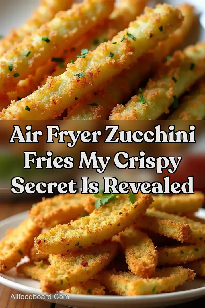 Air Fryer Zucchini Fries My Crispy Secret is Revealed
