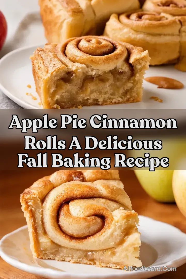 Apple Pie Cinnamon Rolls A Delicious Fall Baking Recipe