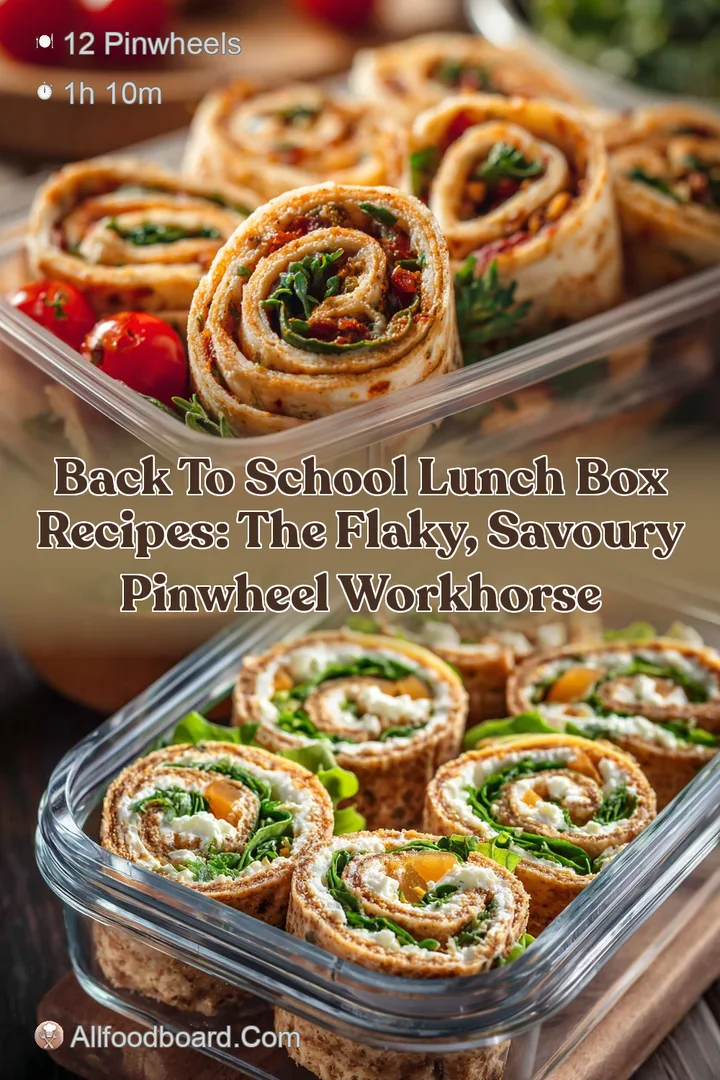 Back To School Lunch Box Recipes: The Flaky Savoury Pinwheel Workhorse