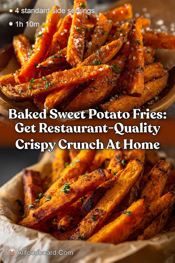 Baked Sweet Potato Fries: Get Restaurant-Quality Crispy Crunch at Home