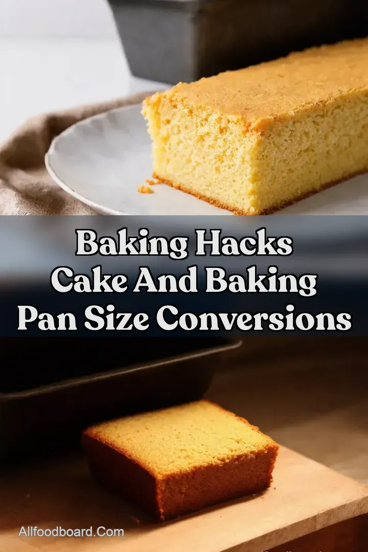 Baking Hacks Cake and Baking Pan Size Conversions : PIN FOR LATER Baking Hacks Cake and Baking Pan Size Conversions