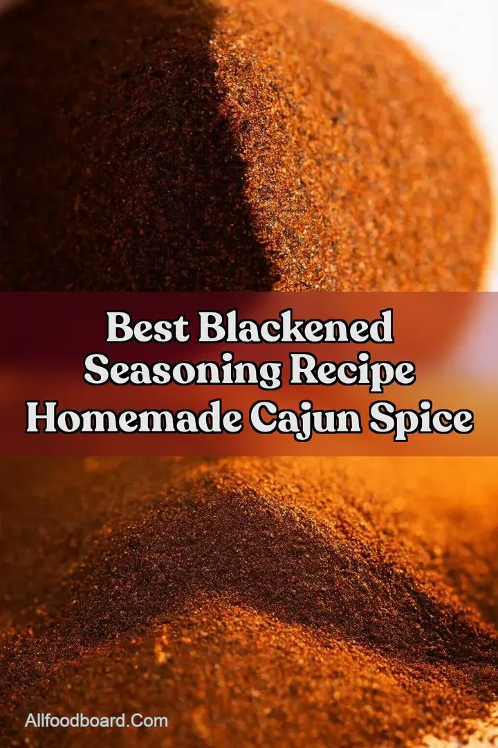 Best Blackened Seasoning Recipe Homemade Cajun Spice : PIN FOR LATER Best Blackened Seasoning Recipe Homemade Cajun Spice
