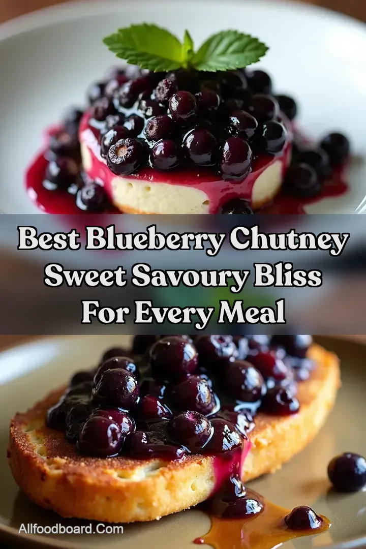 Best Blueberry Chutney Sweet Savoury Bliss for Every Meal