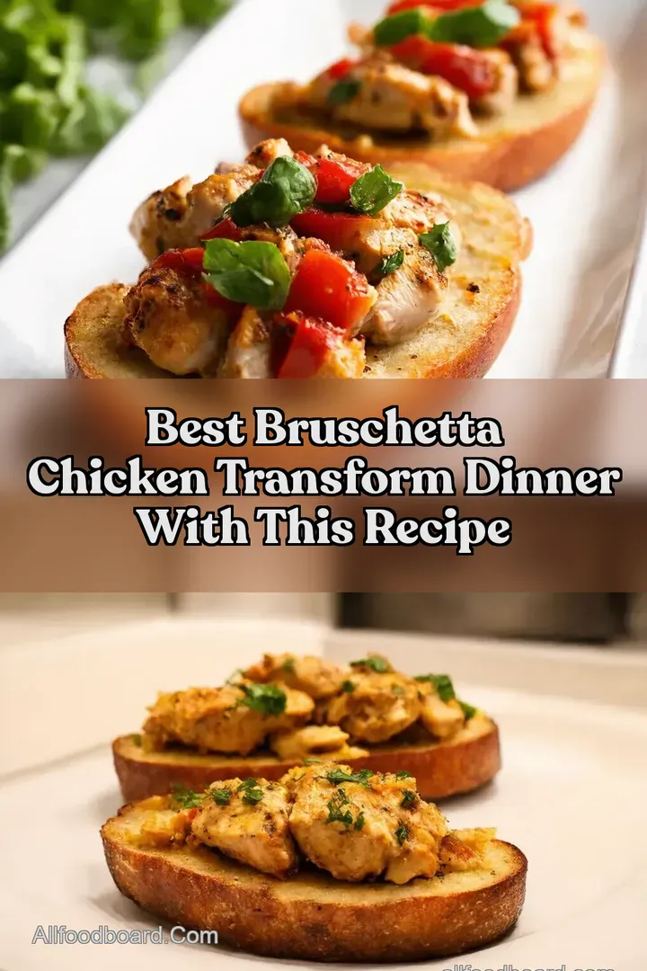 Best Bruschetta Chicken Transform Dinner with This Recipe