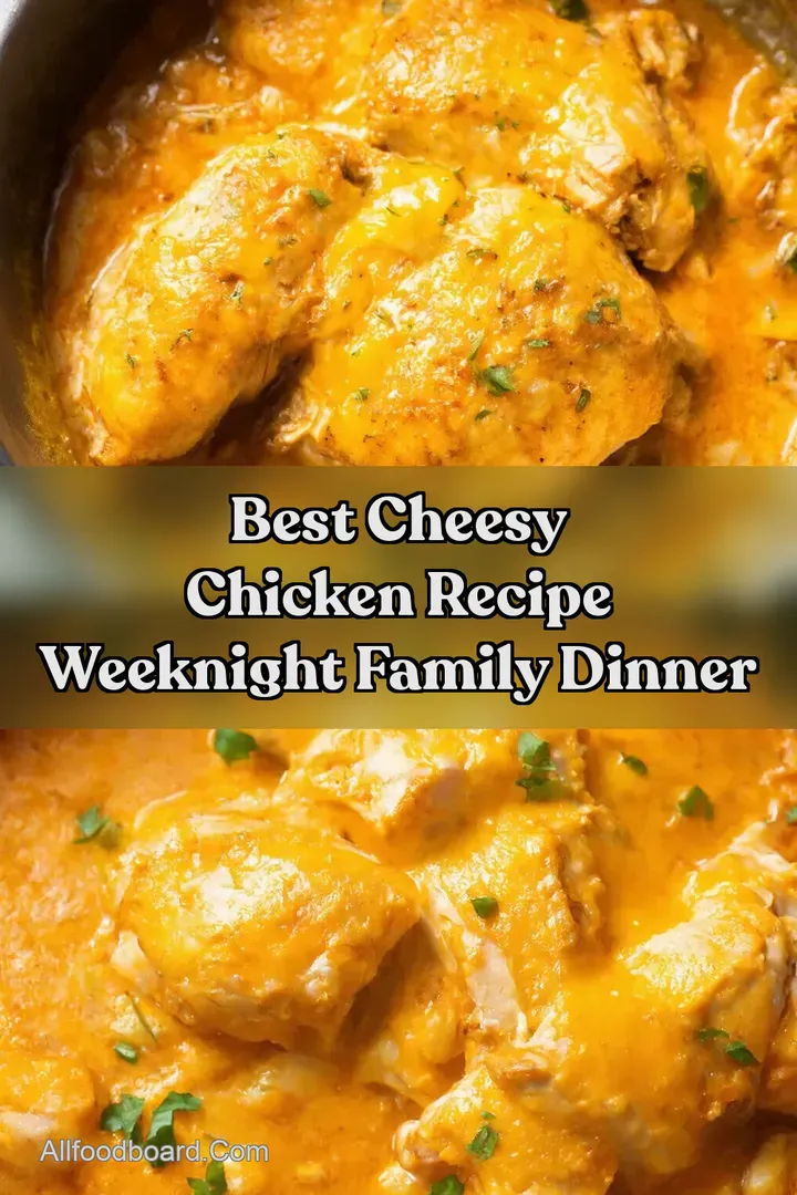 Best Cheesy Chicken Recipe Weeknight Family Dinner