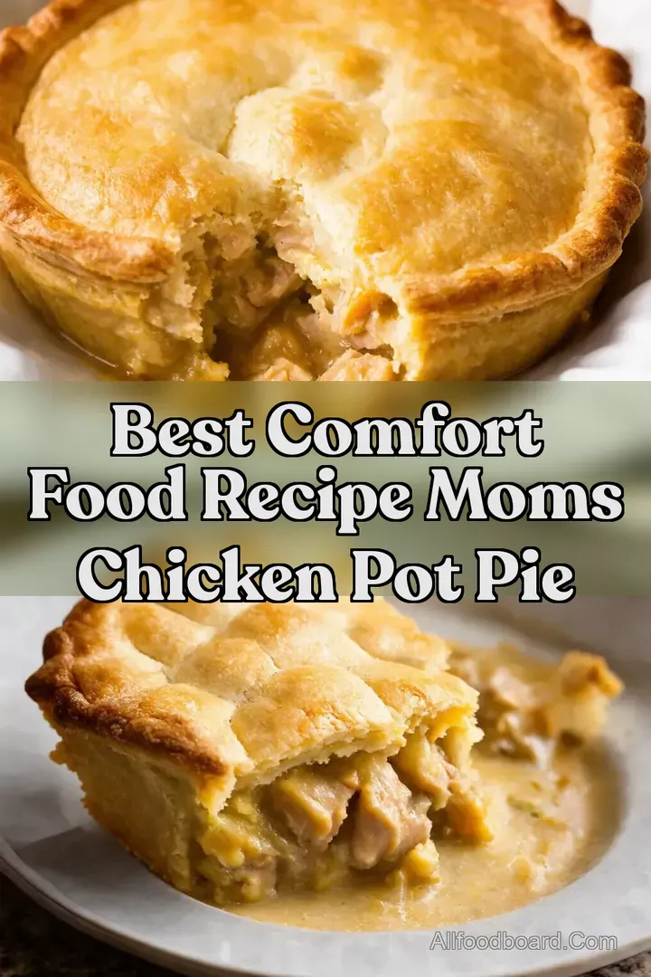 Best Comfort Food Recipe Moms Chicken Pot Pie