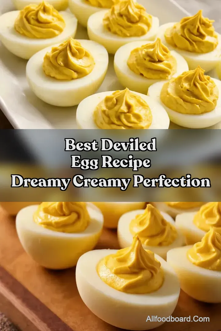 Best Deviled Egg Recipe Dreamy Creamy Perfection : PIN FOR LATER Best Deviled Egg Recipe Dreamy Creamy Perfection