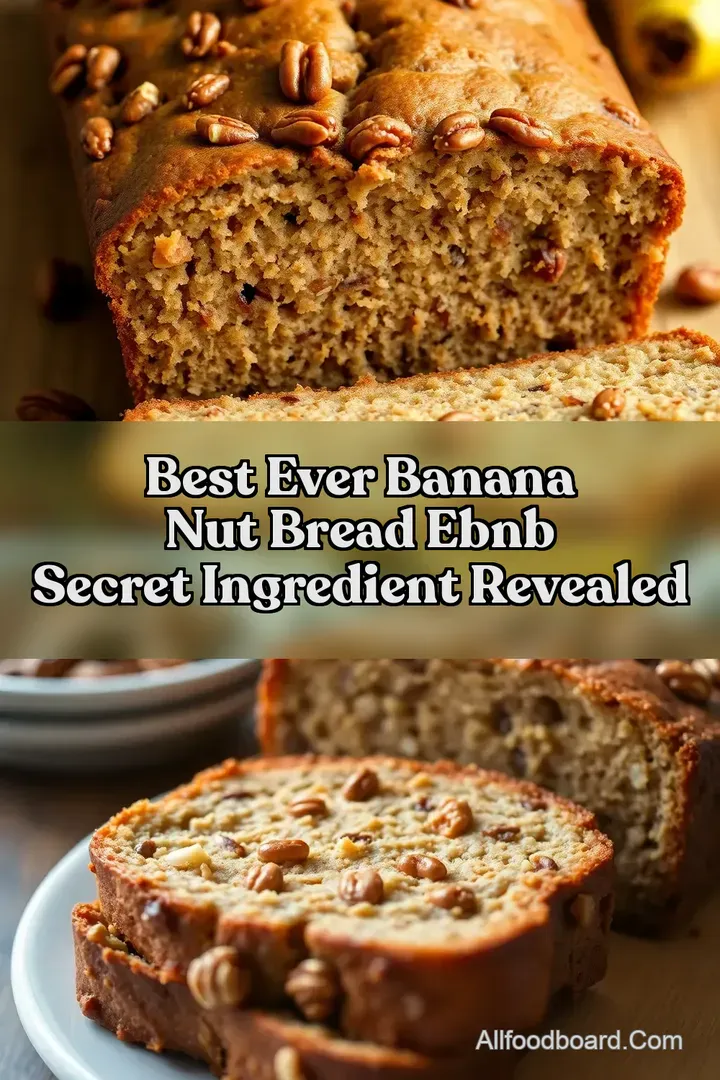 Best Ever Banana Nut Bread EBNB Secret Ingredient Revealed