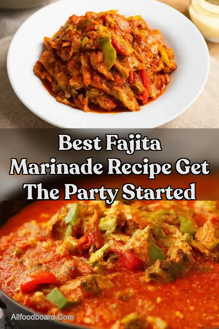 Best Fajita Marinade Recipe Get the Party Started : PIN FOR LATER Best Fajita Marinade Recipe Get the Party Started