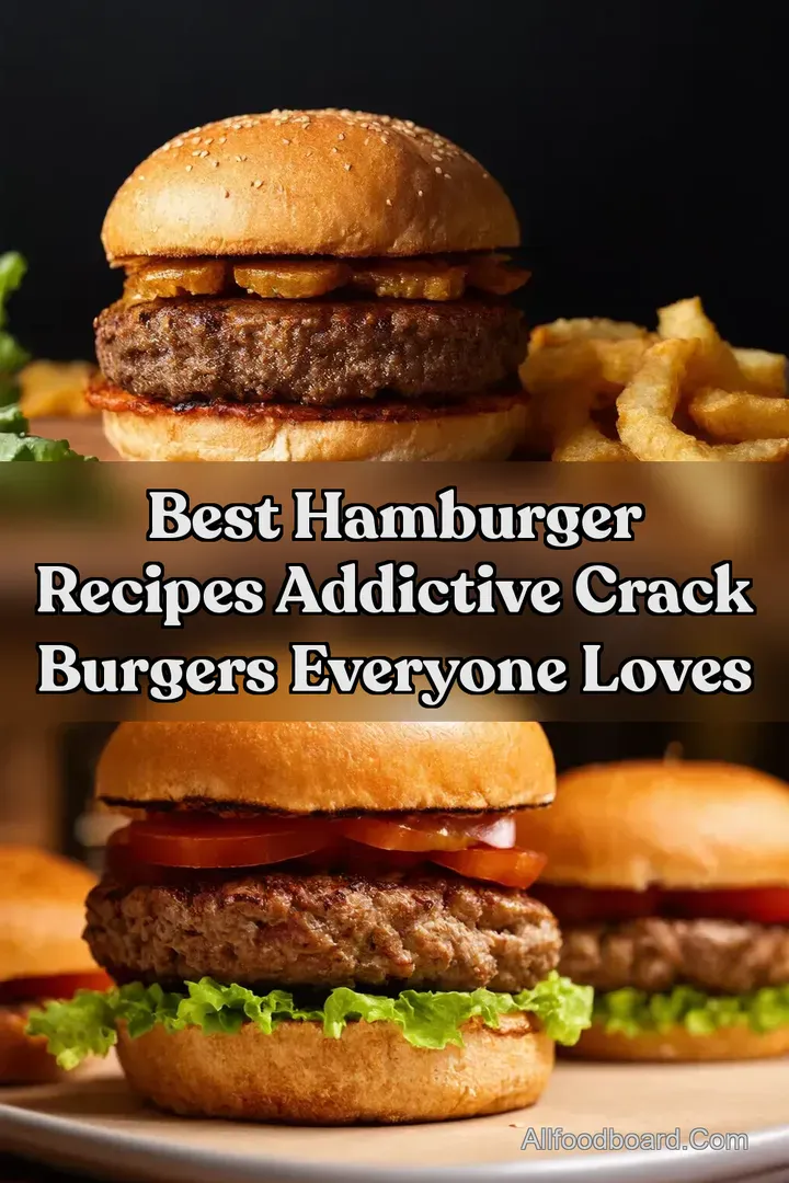 Best Hamburger Recipes Addictive Crack Burgers Everyone Loves