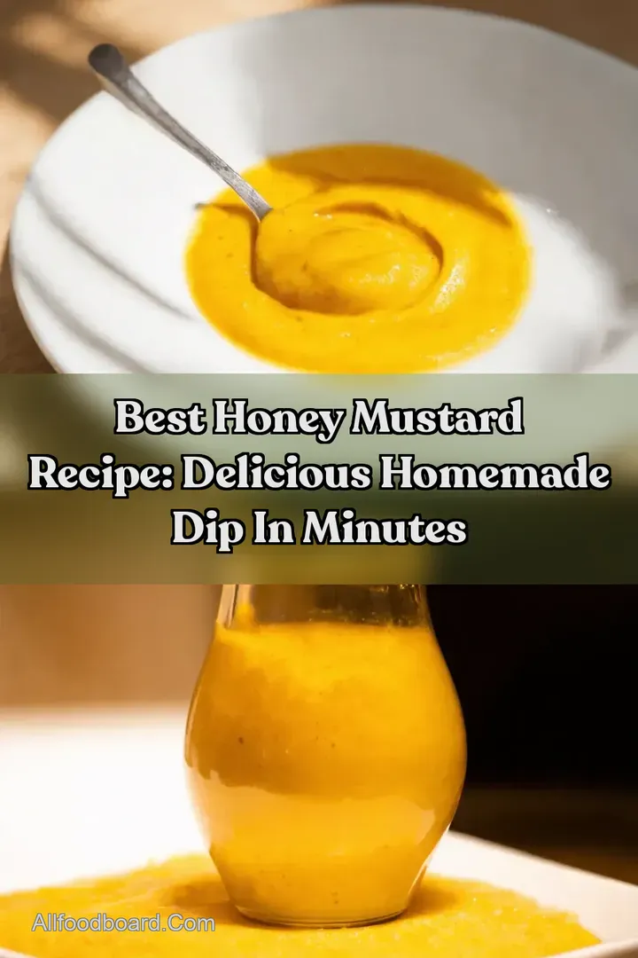 Best Honey Mustard Recipe: Delicious Homemade Dip in Minutes