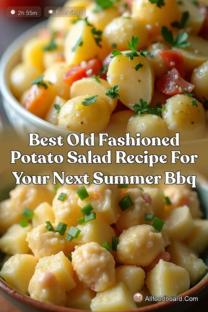 Best Old Fashioned Potato Salad Recipe for Your Next Summer BBQ