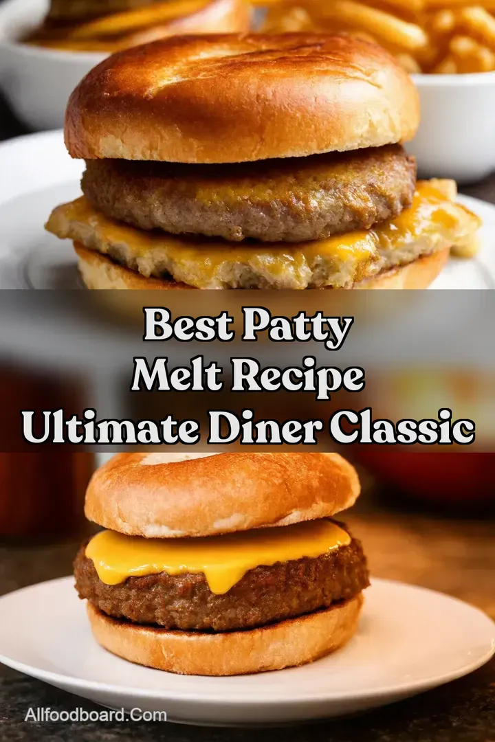 Best Patty Melt Recipe Ultimate Diner Classic