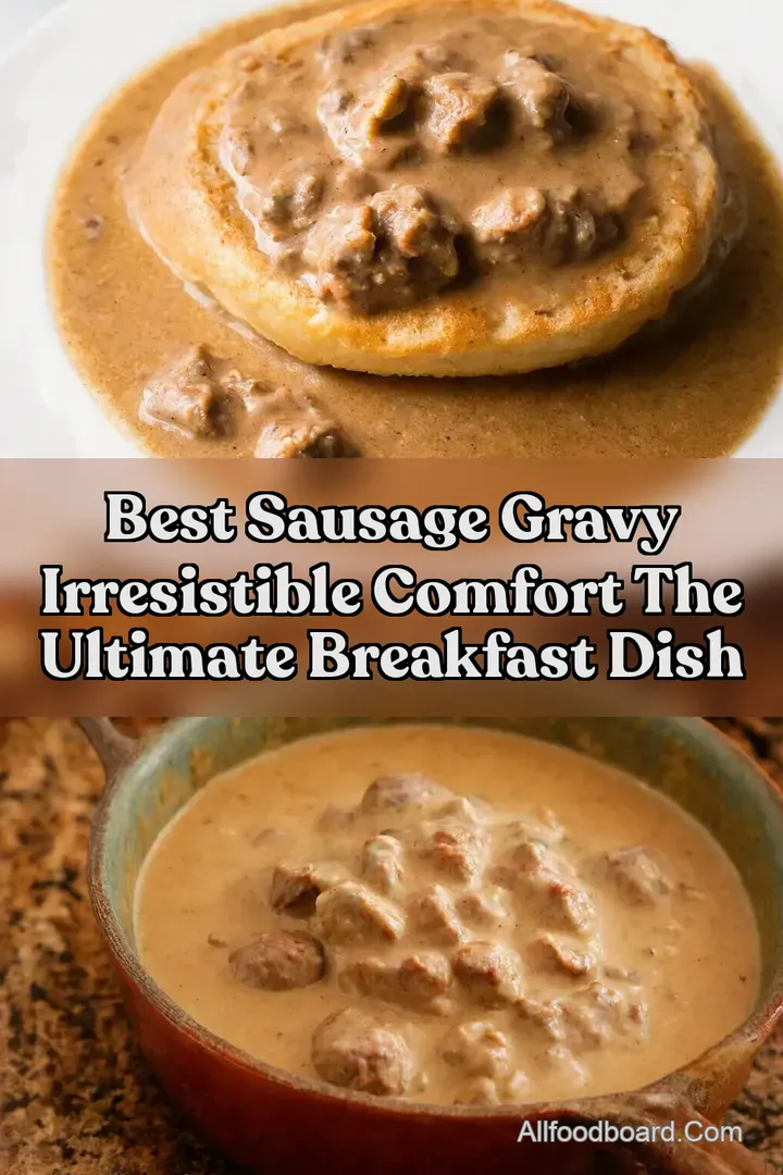 Best Sausage Gravy Irresistible Comfort The Ultimate Breakfast Dish
