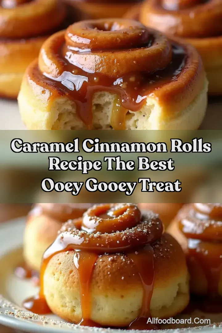 Caramel Cinnamon Rolls Recipe The Best Ooey Gooey Treat