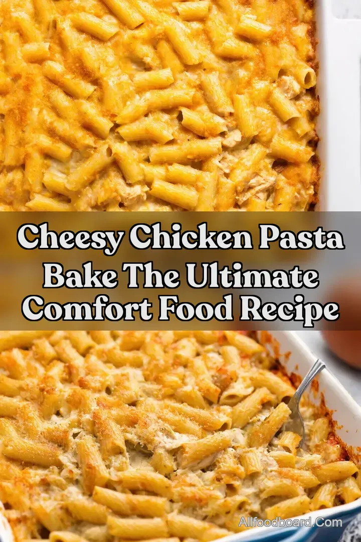 Cheesy Chicken Pasta Bake The Ultimate Comfort Food Recipe