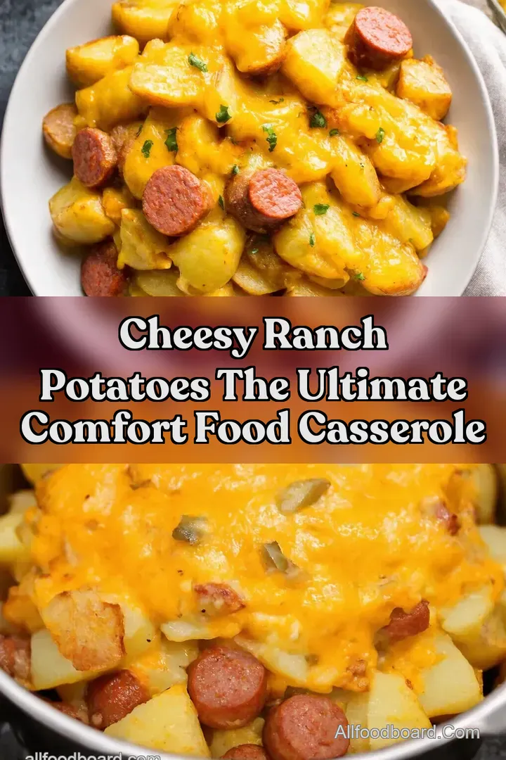 Cheesy Ranch Potatoes The Ultimate Comfort Food Casserole