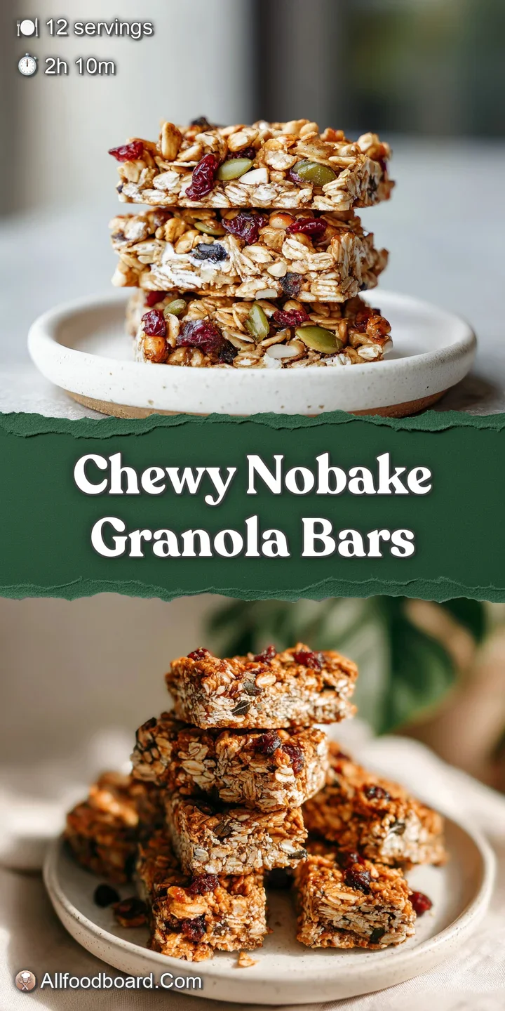 Close-up view of a chewy granola bar showcasing honey-kissed oats, dried cranberries, and visible texture. A satisfying sn...
