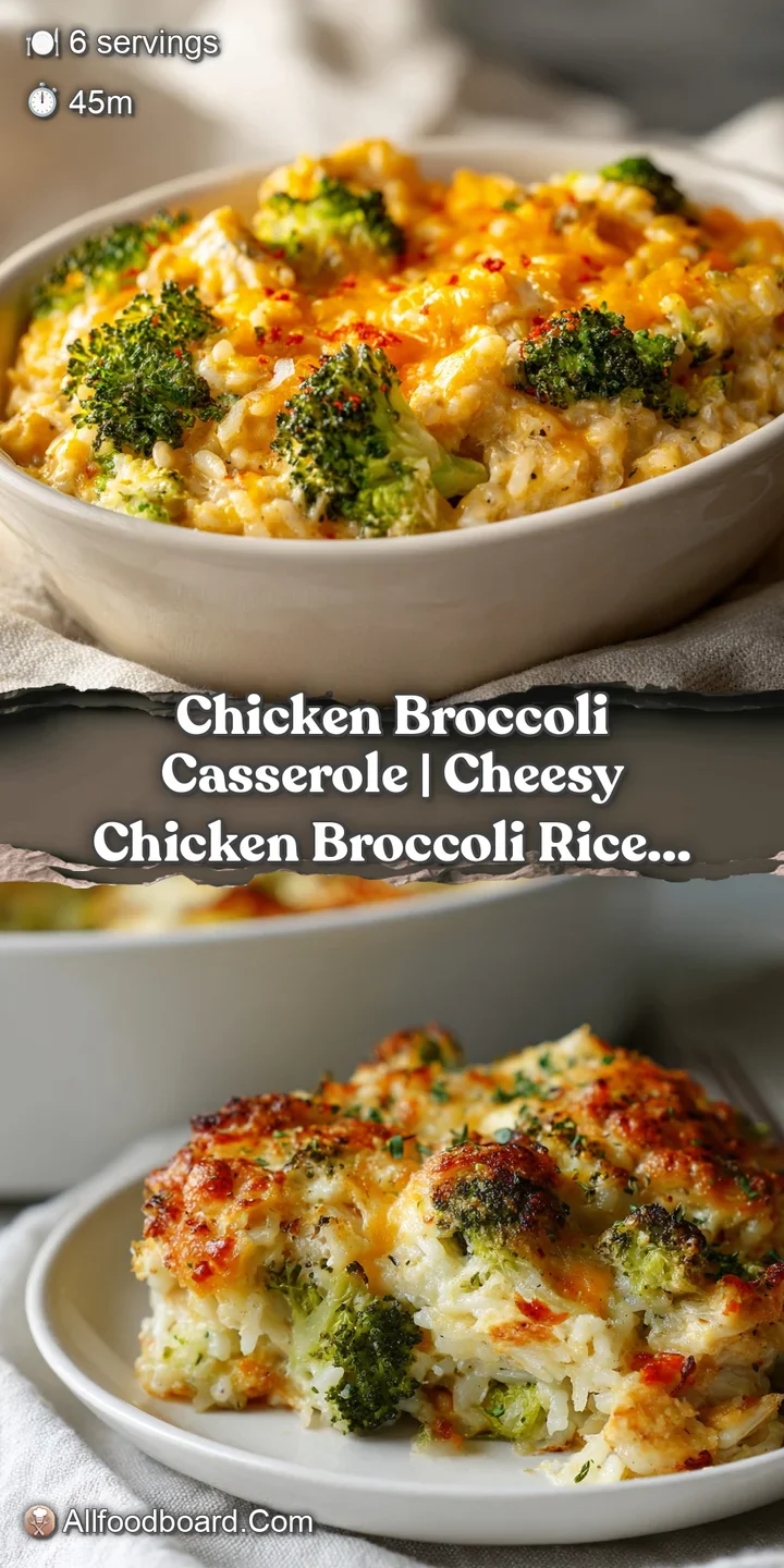 Close-up of tender chicken and bright green broccoli florets coated in rich, creamy sauce.