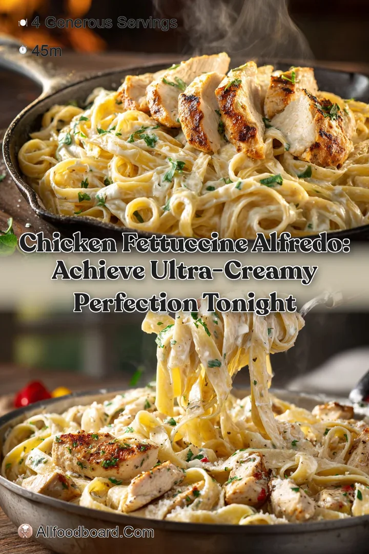 Chicken Fettuccine Alfredo: Achieve Ultra-Creamy Perfection Tonight