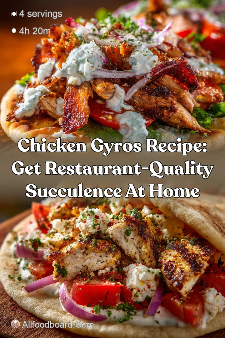 Chicken Gyros Recipe: Get Restaurant-Quality Succulence at Home