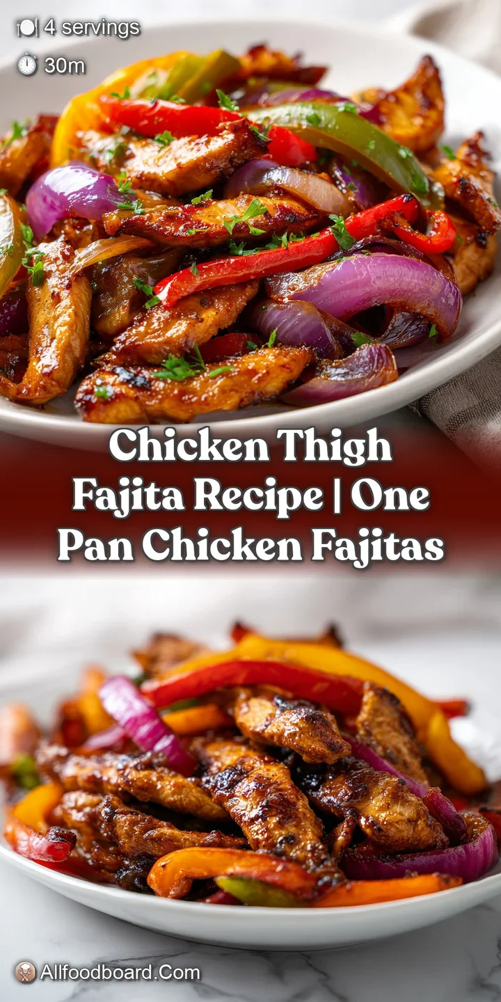 Close-up of juicy, browned chicken strips mixed with glistening red and green bell peppers and melted cheese.