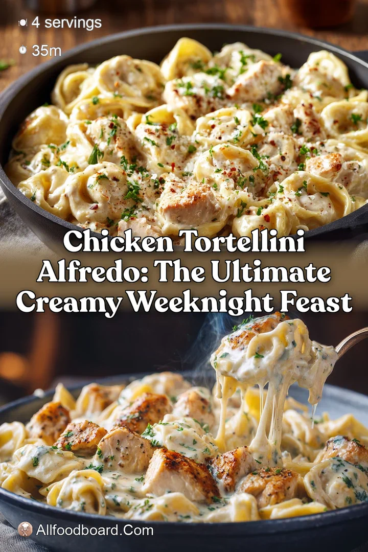 Chicken Tortellini Alfredo: The Ultimate Creamy Weeknight Feast
