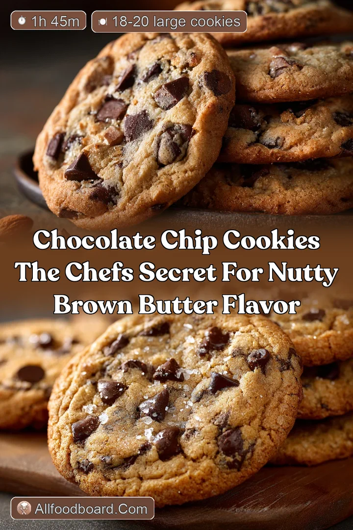 Chocolate Chip Cookies The Chefs Secret for Nutty Brown Butter Flavor