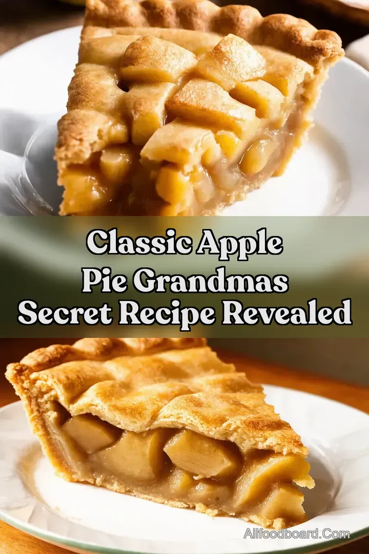 Classic Apple Pie Grandmas Secret Recipe Revealed